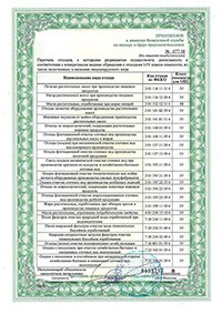 Сертификат Модуль В50